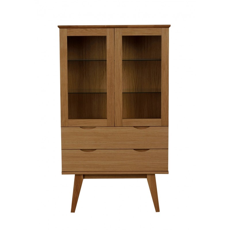 RO Filip Display Cabinet Oak